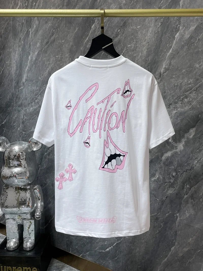 Chrome Hearts White Graphic T-Shirt