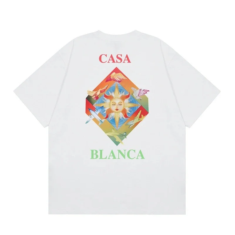 Casablanca Classic "Sunrise / Sun" Print T-Shirt