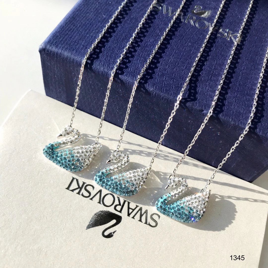 Item number 60502 Gradient Blue Sky Goose Necklace with Complete Packaging