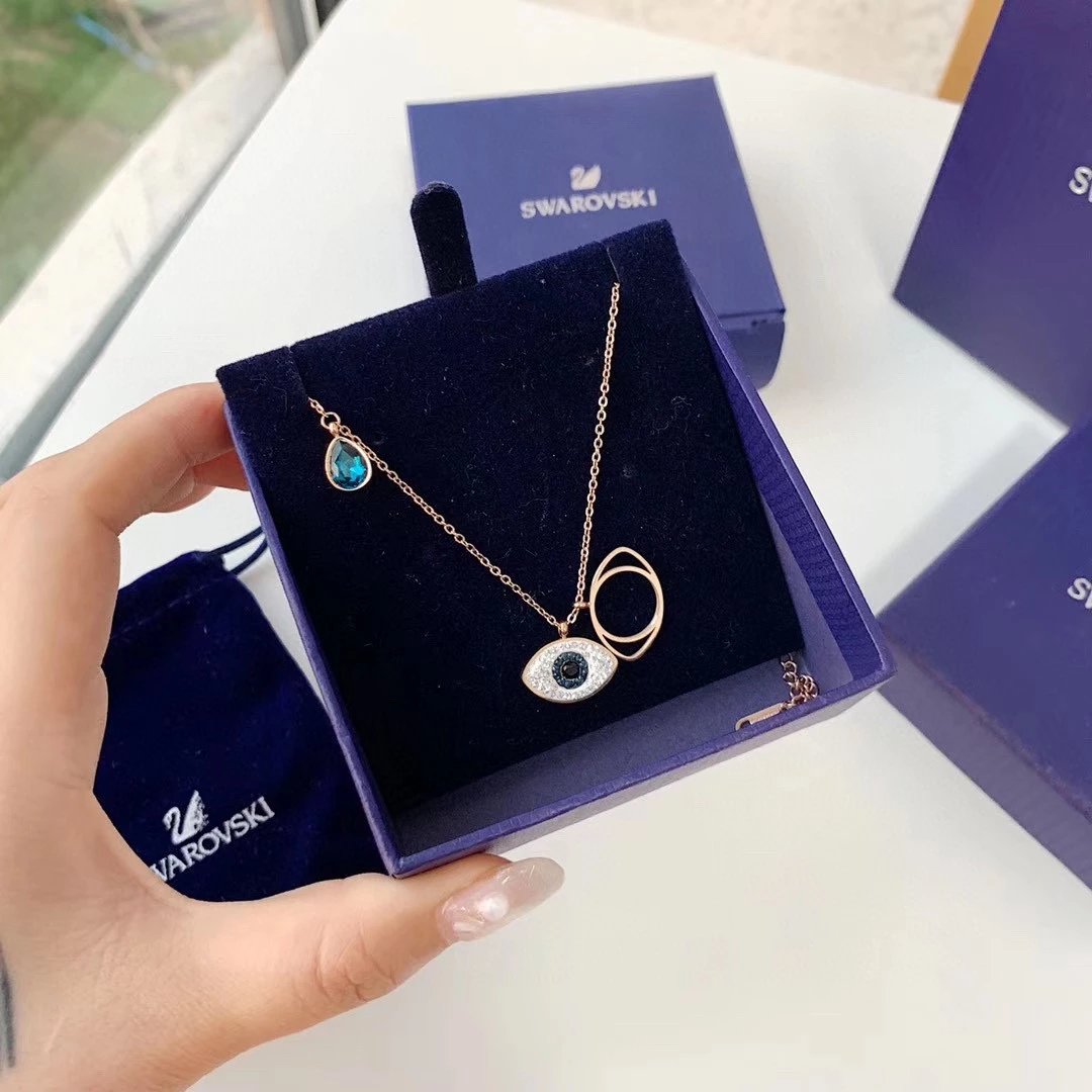 Swarovski Evil Eye Necklace