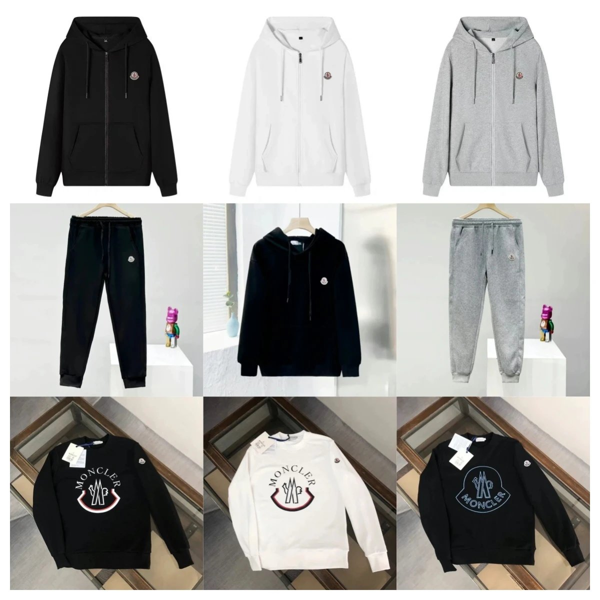 M Kou trousers sweatshirt