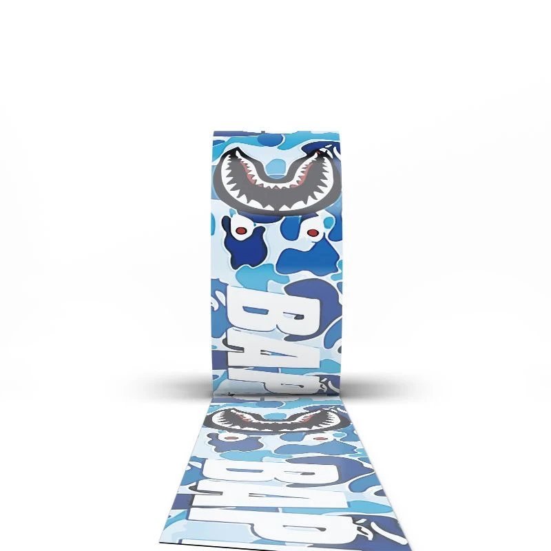 BAPE Blue Stickers