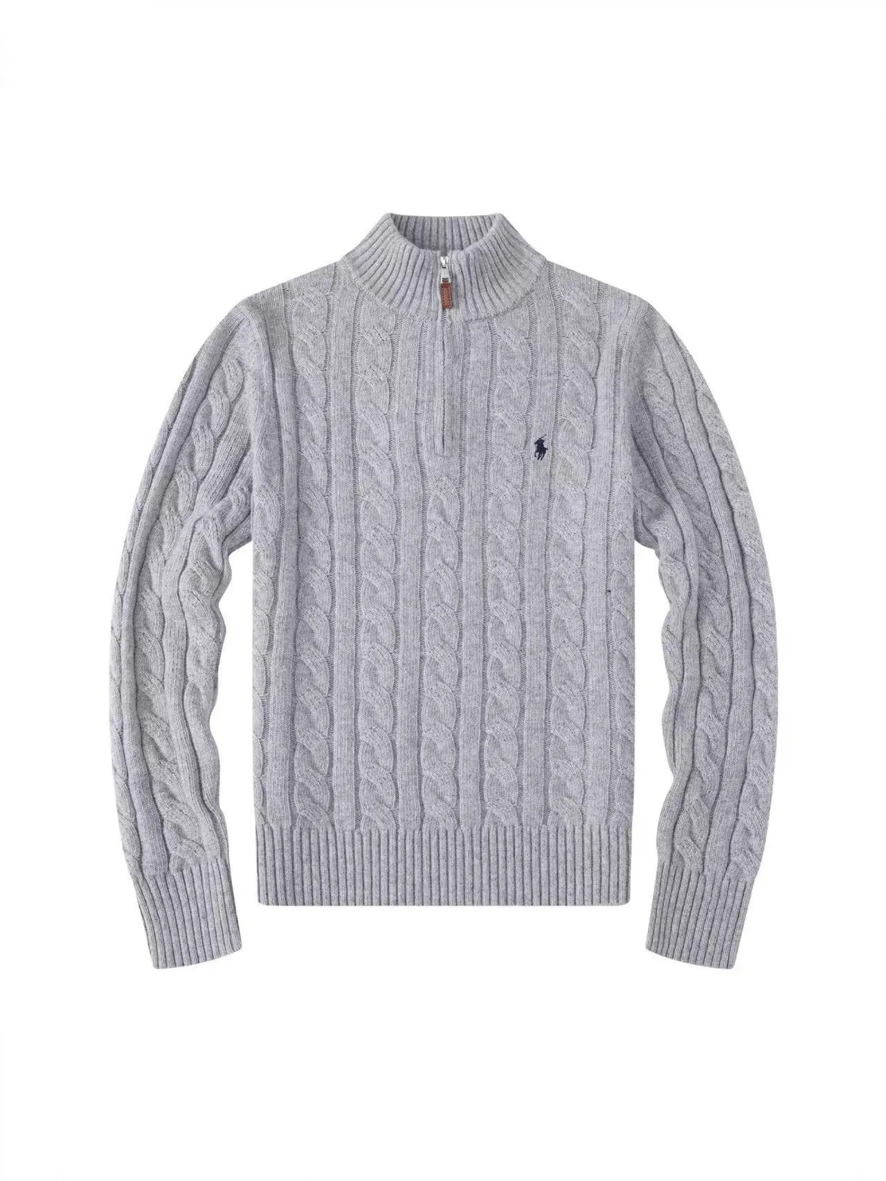 Off-White Knitwear Crewneck logo knit sweater — RL 8