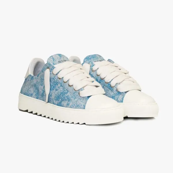 Autry Action Shoes White with Green Accents Sneakers - 8