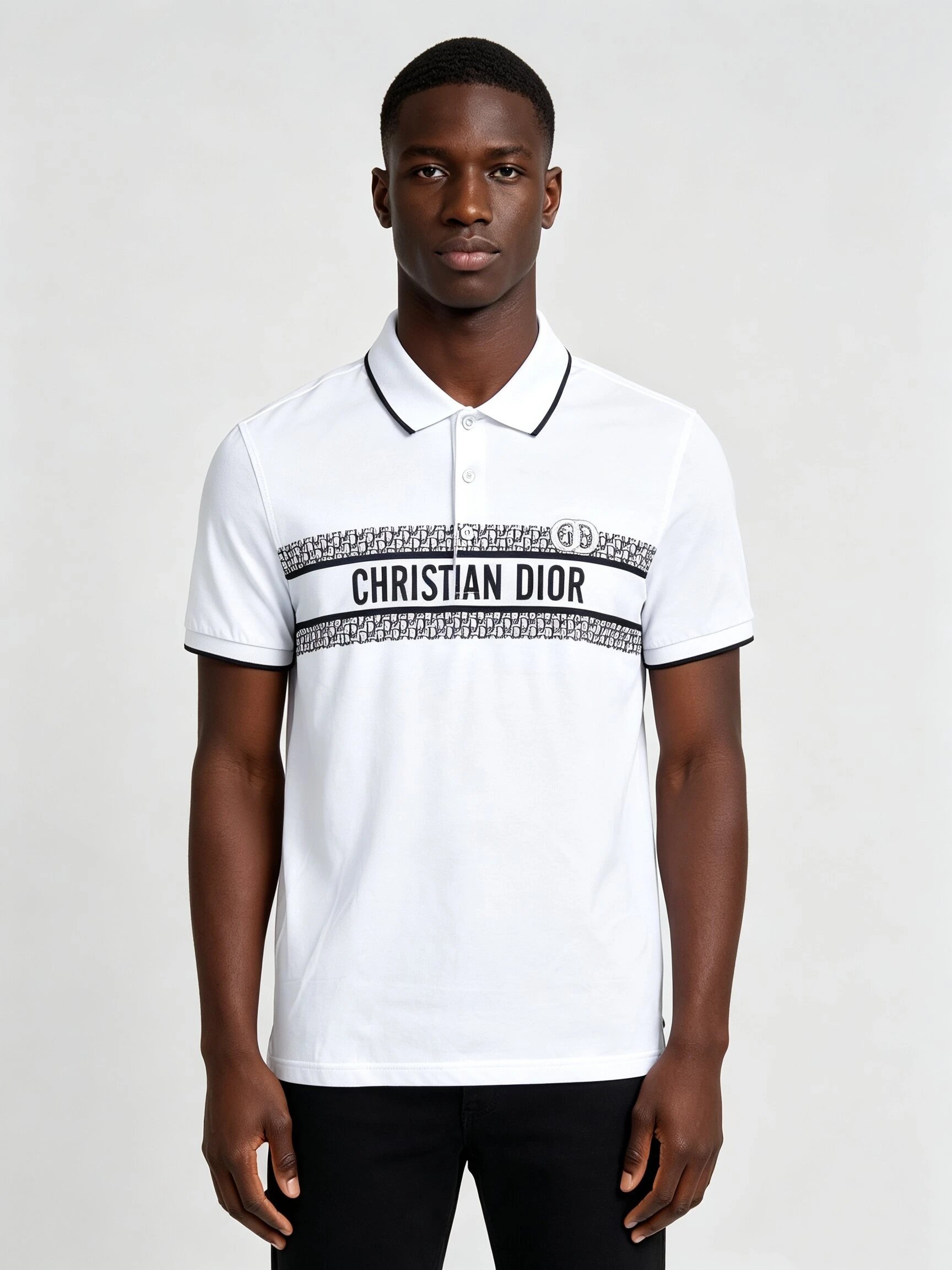 DIO Pique Cotton CD Embroidery Polo