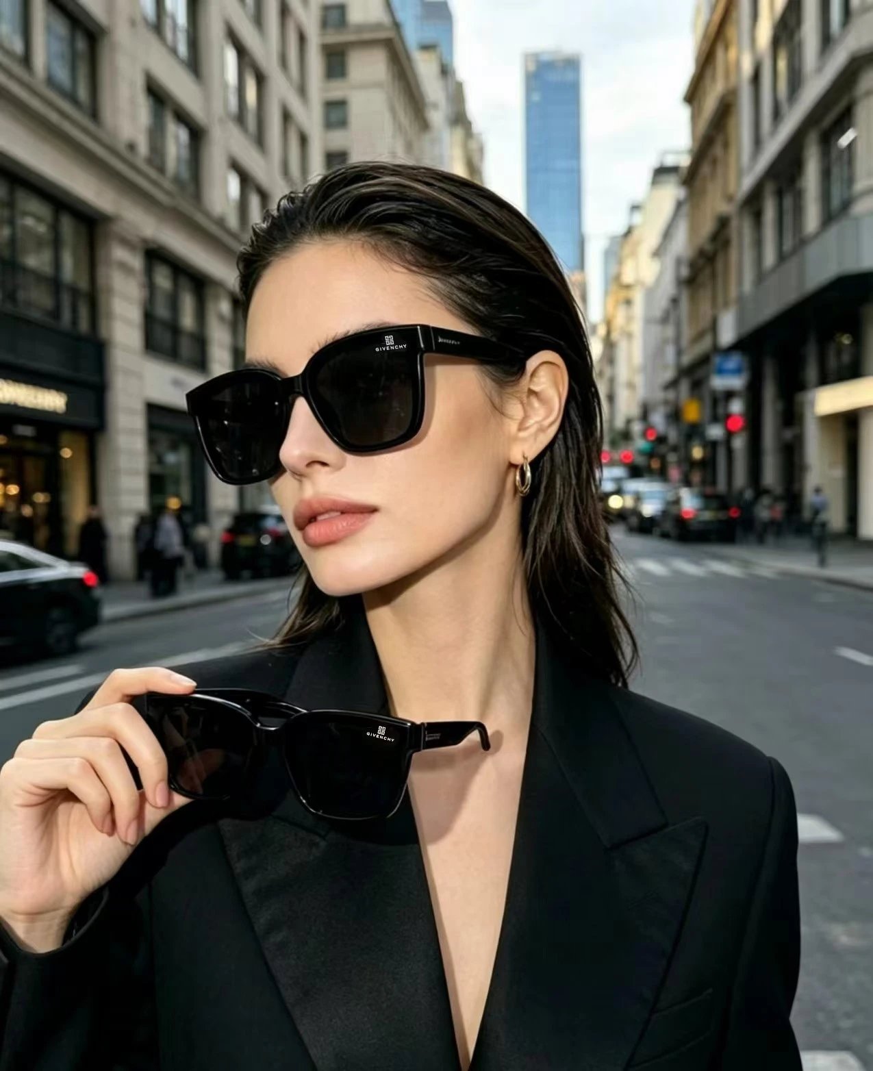 Givenchy Classic Square Sunglasses