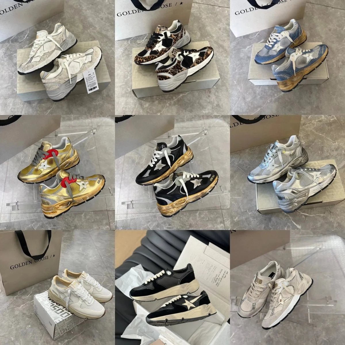 Golden Goose Fashion Star Sneakers