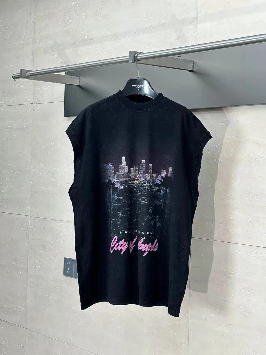 Balenciaga City of Angels Tank Black