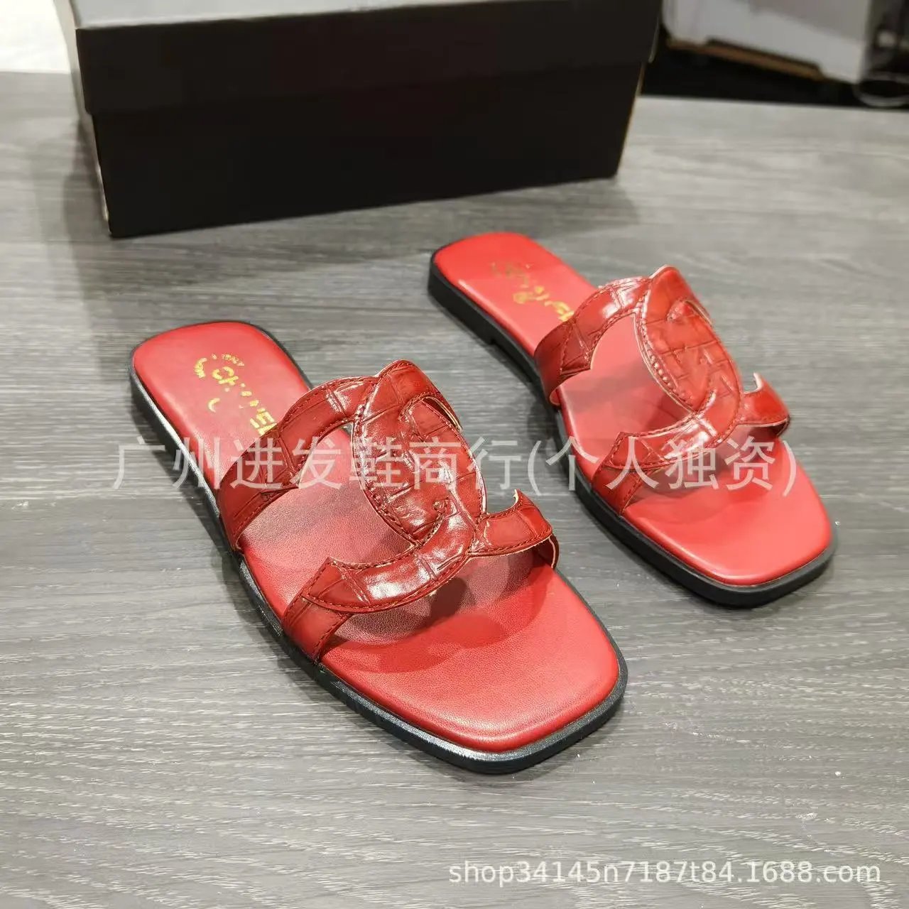 Christian Dior Slippers Dway logo-embroidered slide — 23