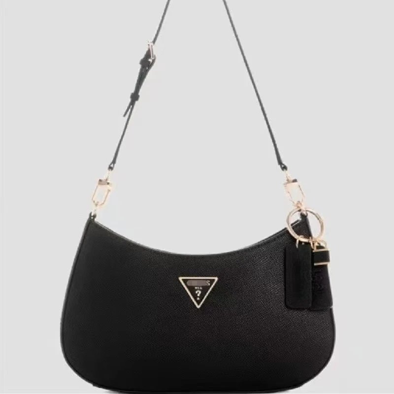 GUESS Crossbody Bags Double-Zip Logo-Print Chain-Strap Bag — 23(29*16*18CM)