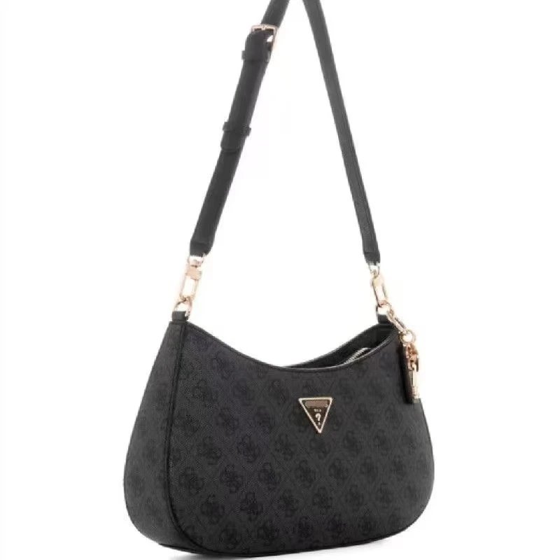GUESS Crossbody Bags Double-Zip Logo-Print Chain-Strap Bag — 30(29*16*18CM)