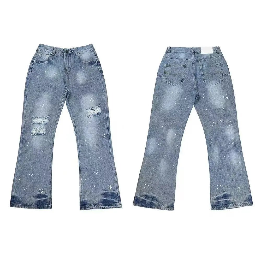 Gallery Dept. Jeans Distressed patchwork and paint-splatter designs — 37