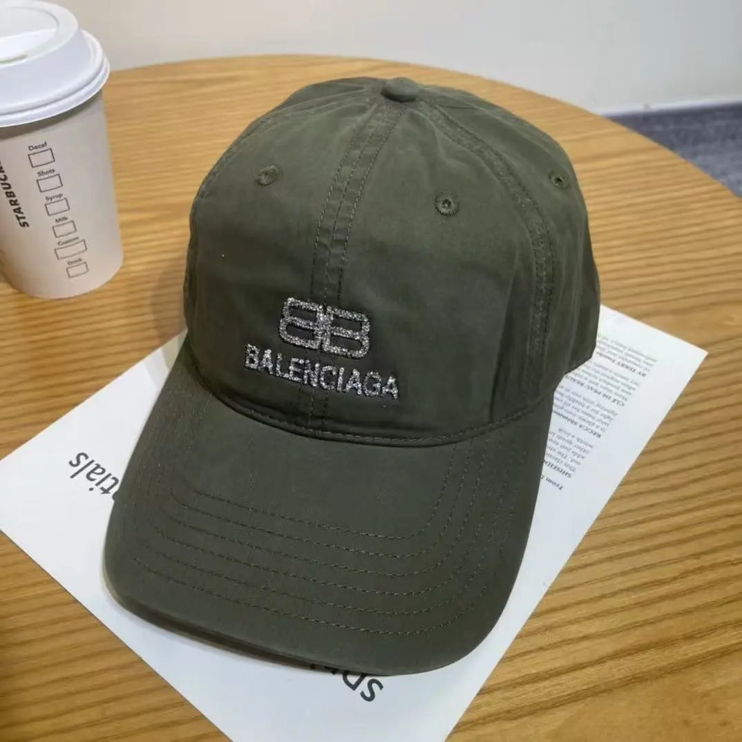 Unbranded Hats Embroidered Baseball Cap with Notched Brim — 24