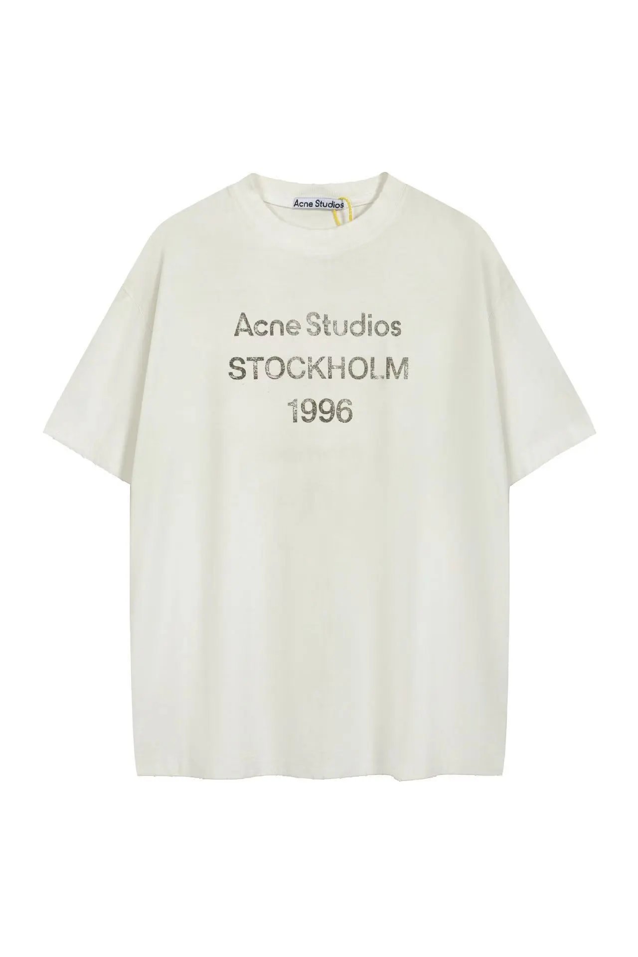 Acne Studios T-Shirts Embroidered Logo — 39