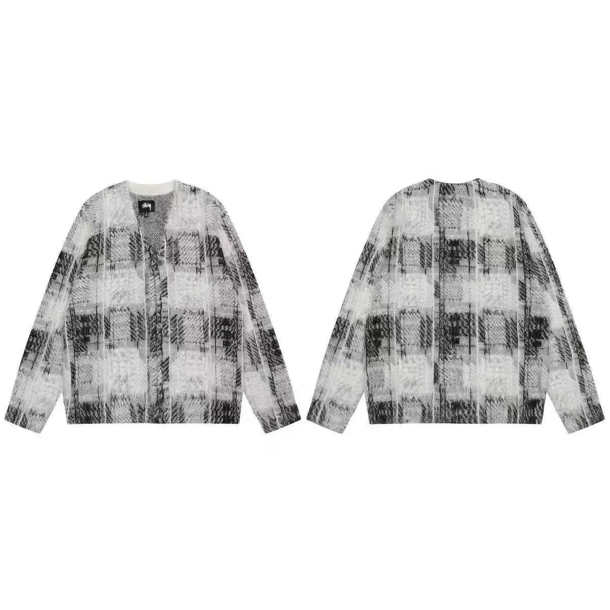 Stüssy Hoodies & Sweatshirts Waffle-Knit Raglan Crewneck Sweatshirt — 33