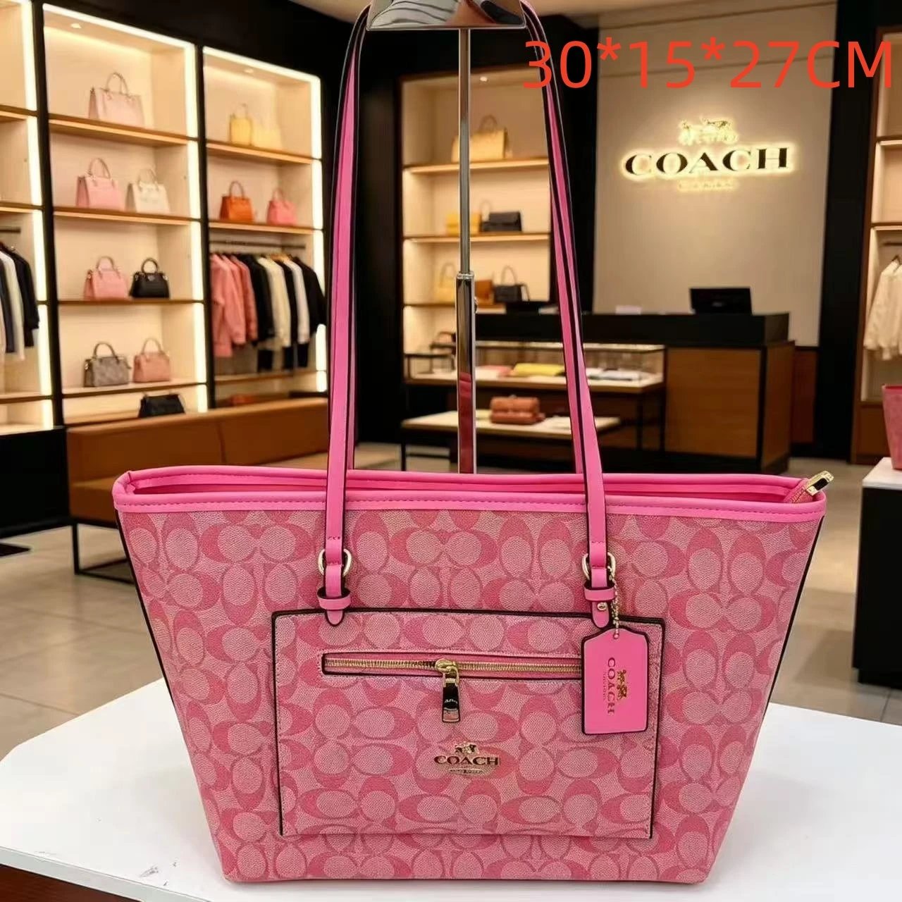 GUESS Shoulder Bags Monogram bag with triangle logo plaque — 33