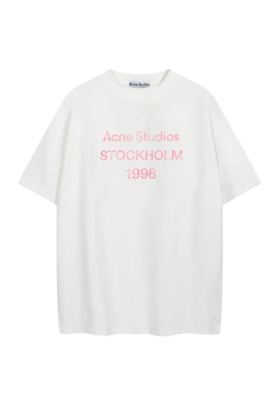 Acne Studios T-Shirts Embroidered Logo — 19