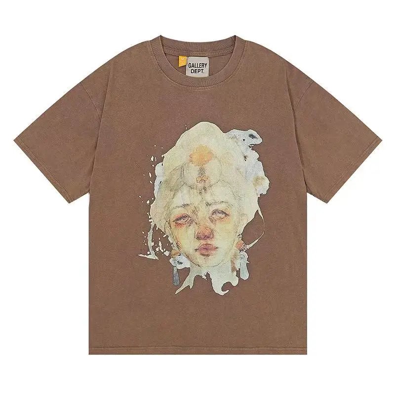 Gallery Dept. T-Shirts Oversized Graphic Print — 25