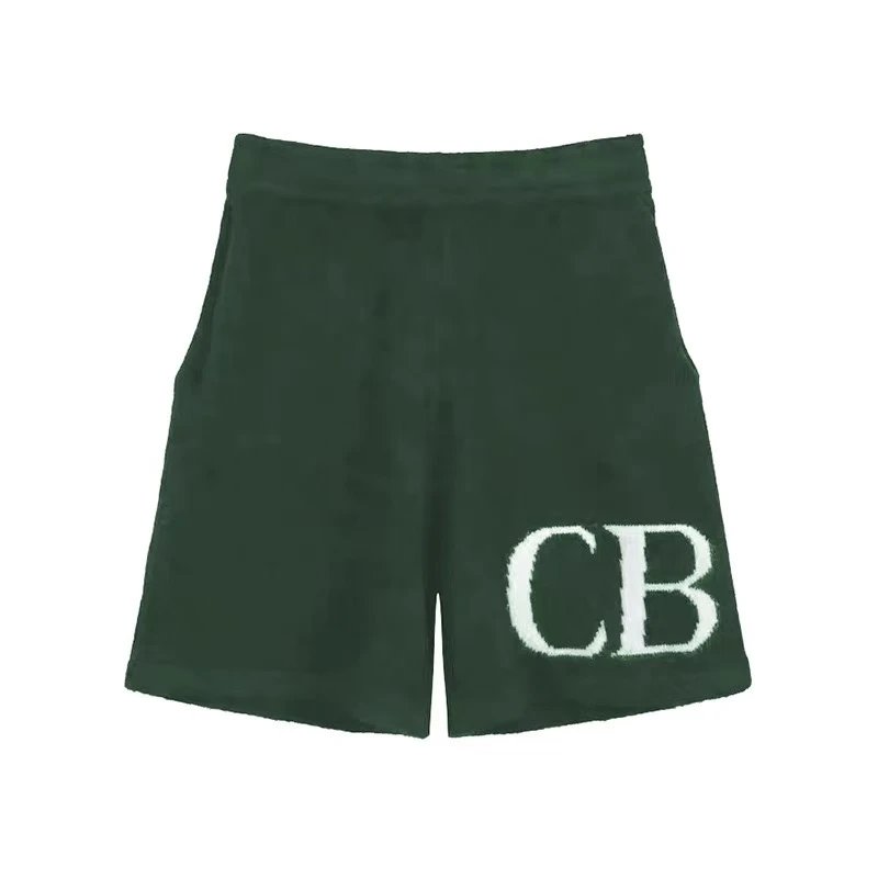 Cole Buxton Shorts CBX Logo Raw-Hem Sweat — 7