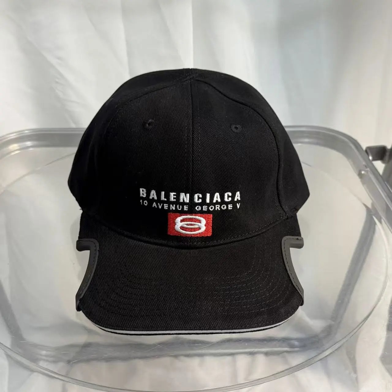 Unbranded Hats Embroidered Baseball Cap with Notched Brim — 26