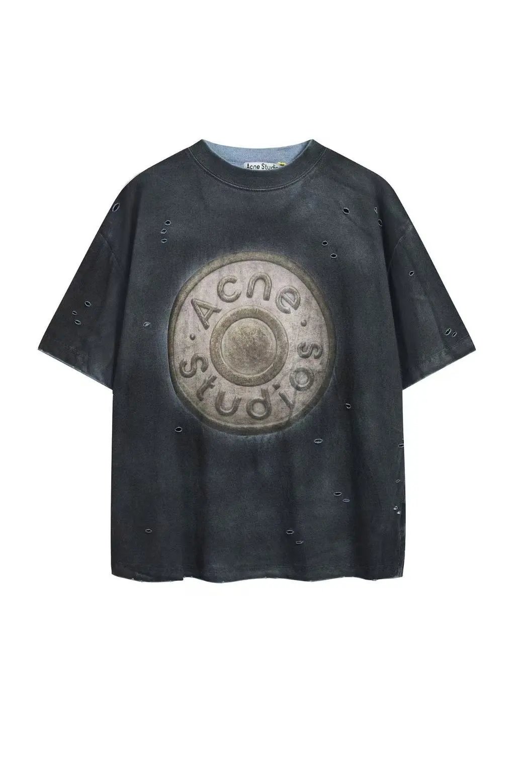 Acne Studios T-Shirts Embroidered Logo — 30
