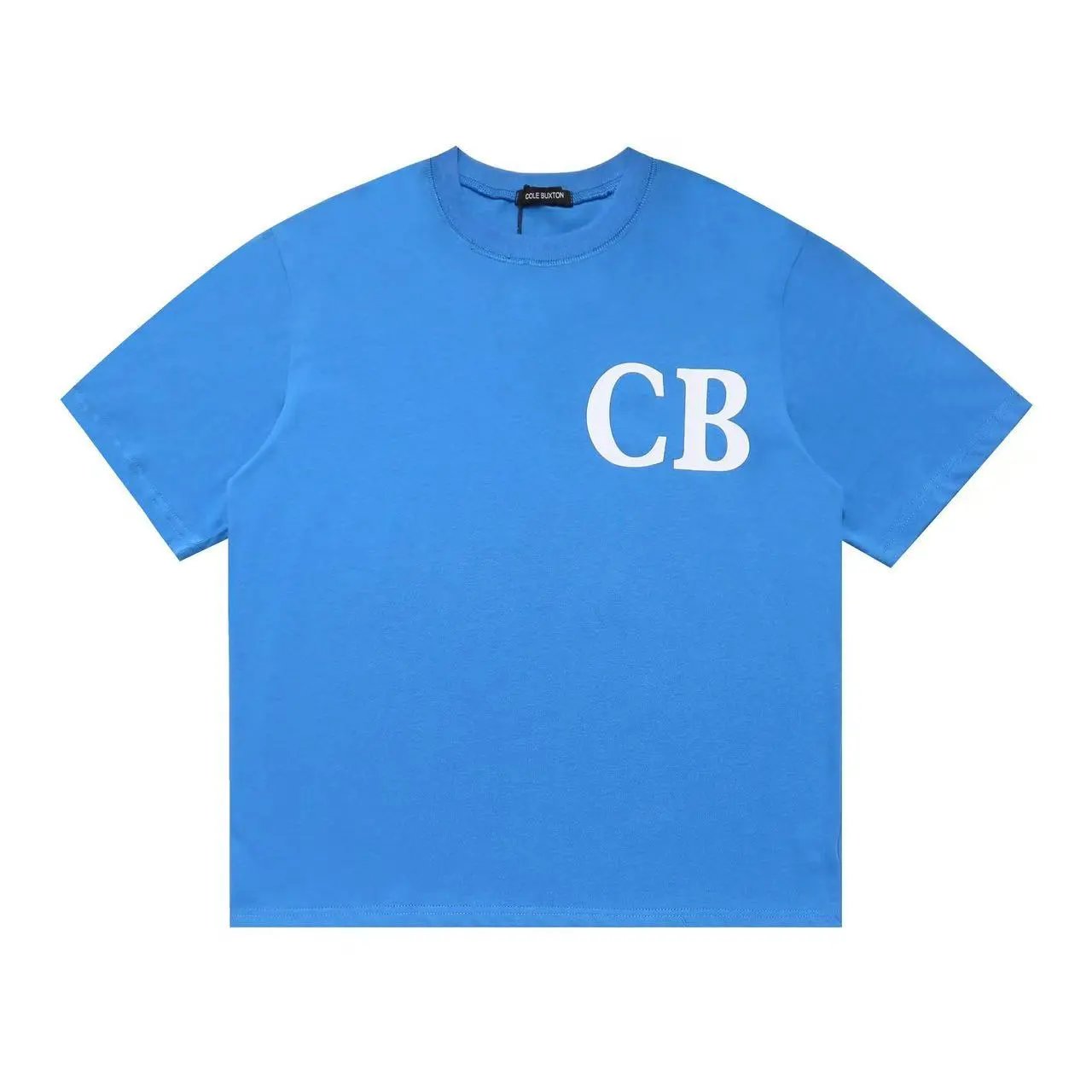 Cole Buxton Shorts CBX Logo Raw-Hem Sweat — 36
