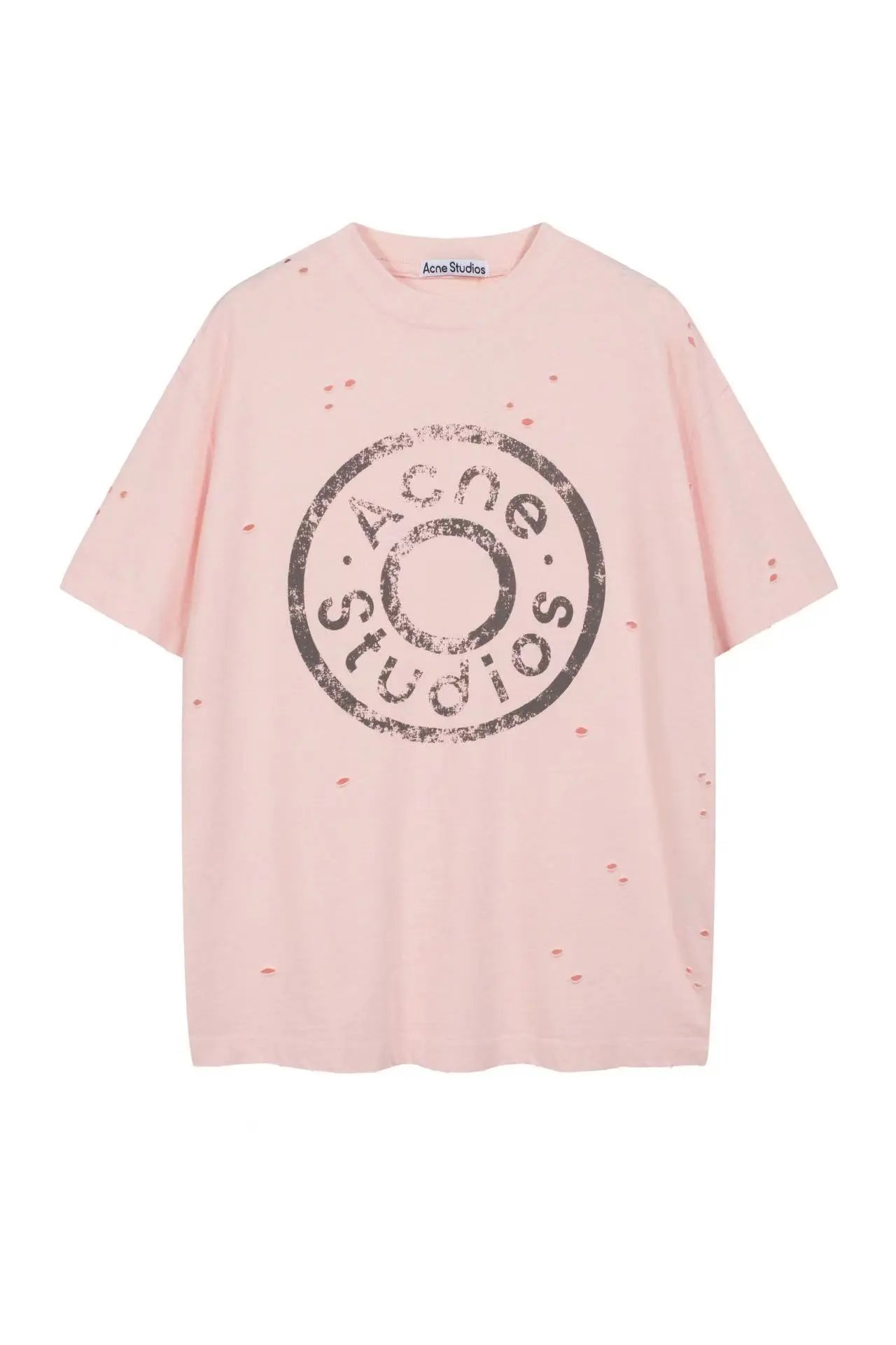 Acne Studios T-Shirts Embroidered Logo — 36