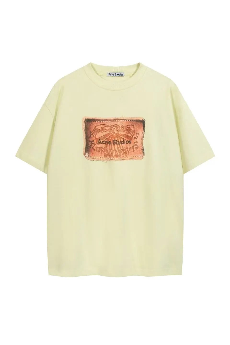Acne Studios T-Shirts Embroidered Logo — 23