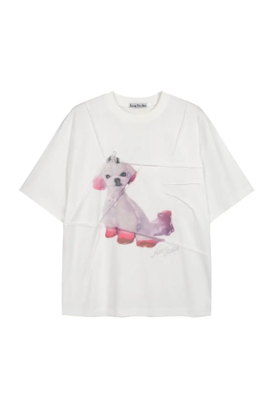 Acne Studios T-Shirts Embroidered Logo — 28