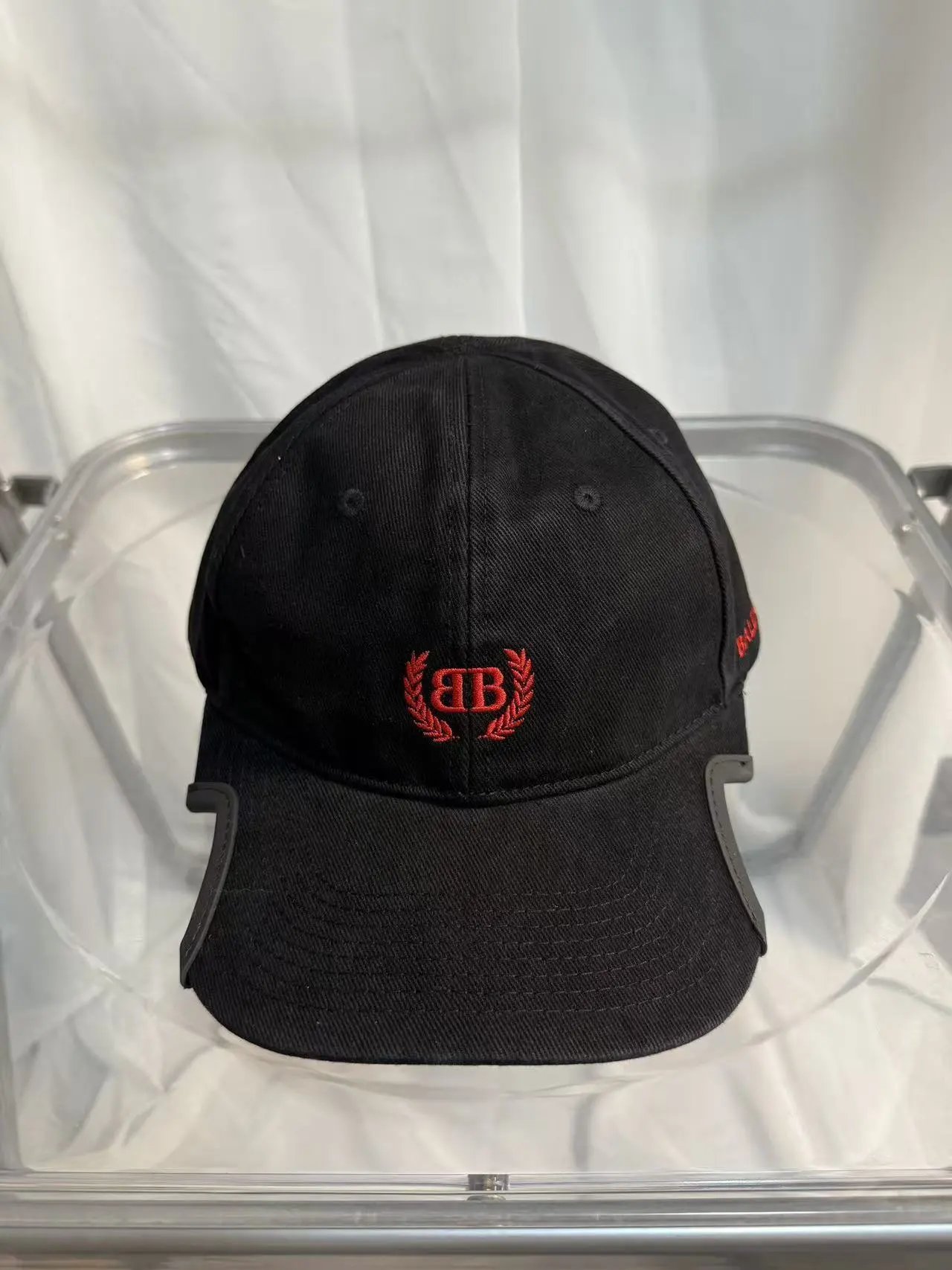 Unbranded Hats Embroidered Baseball Cap with Notched Brim image 8
