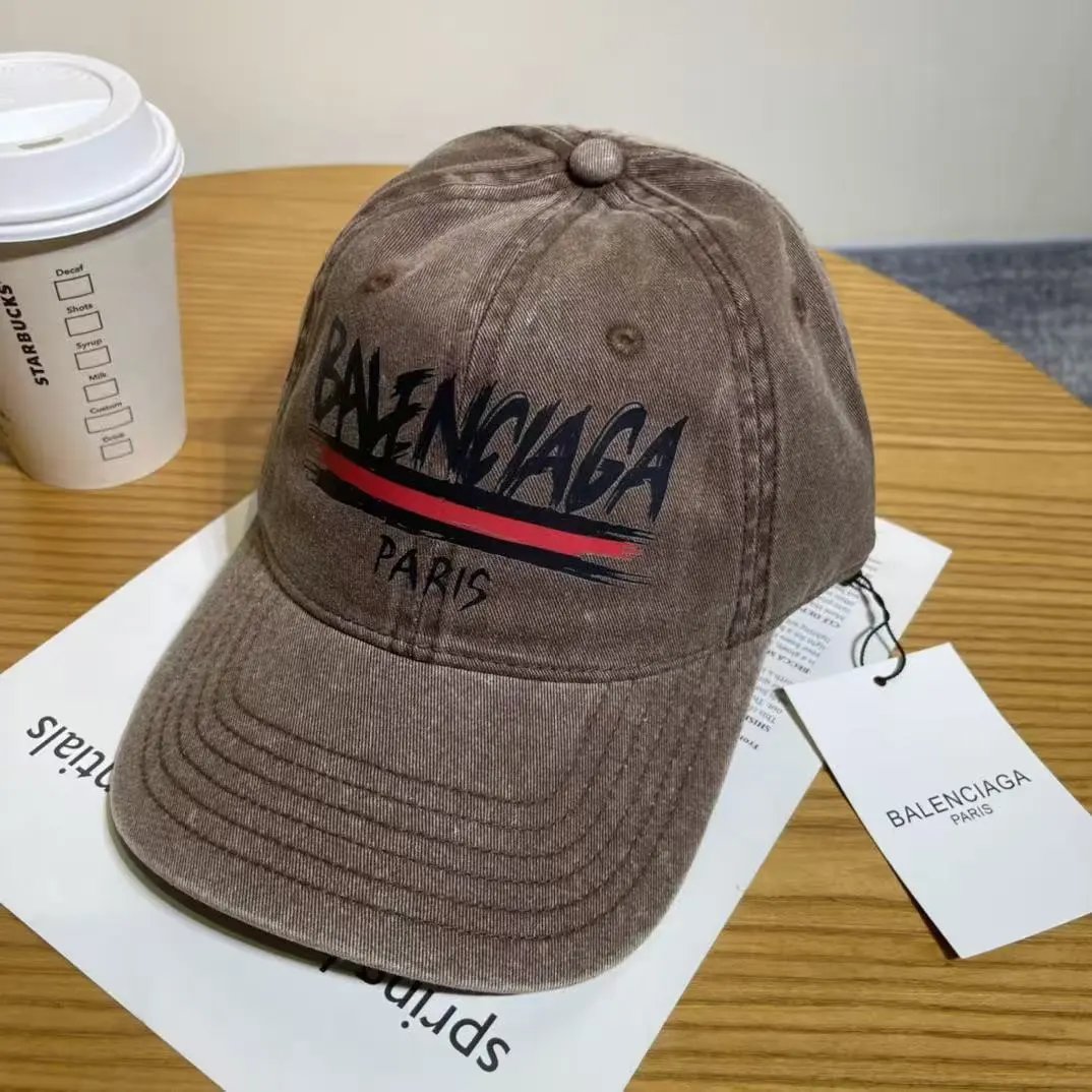 Unbranded Hats Embroidered Baseball Cap with Notched Brim — 30