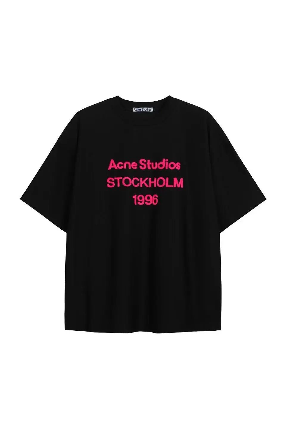 Acne Studios T-Shirts Embroidered Logo — 37