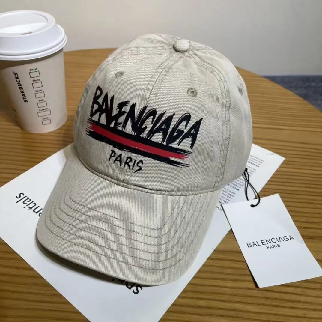 Unbranded Hats Embroidered Baseball Cap with Notched Brim — 34