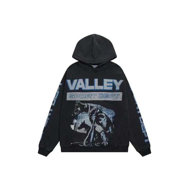 Vale Valley Forever Shorts Washed Denim Drawstring with Rhinestone Logo Embroidery — 18