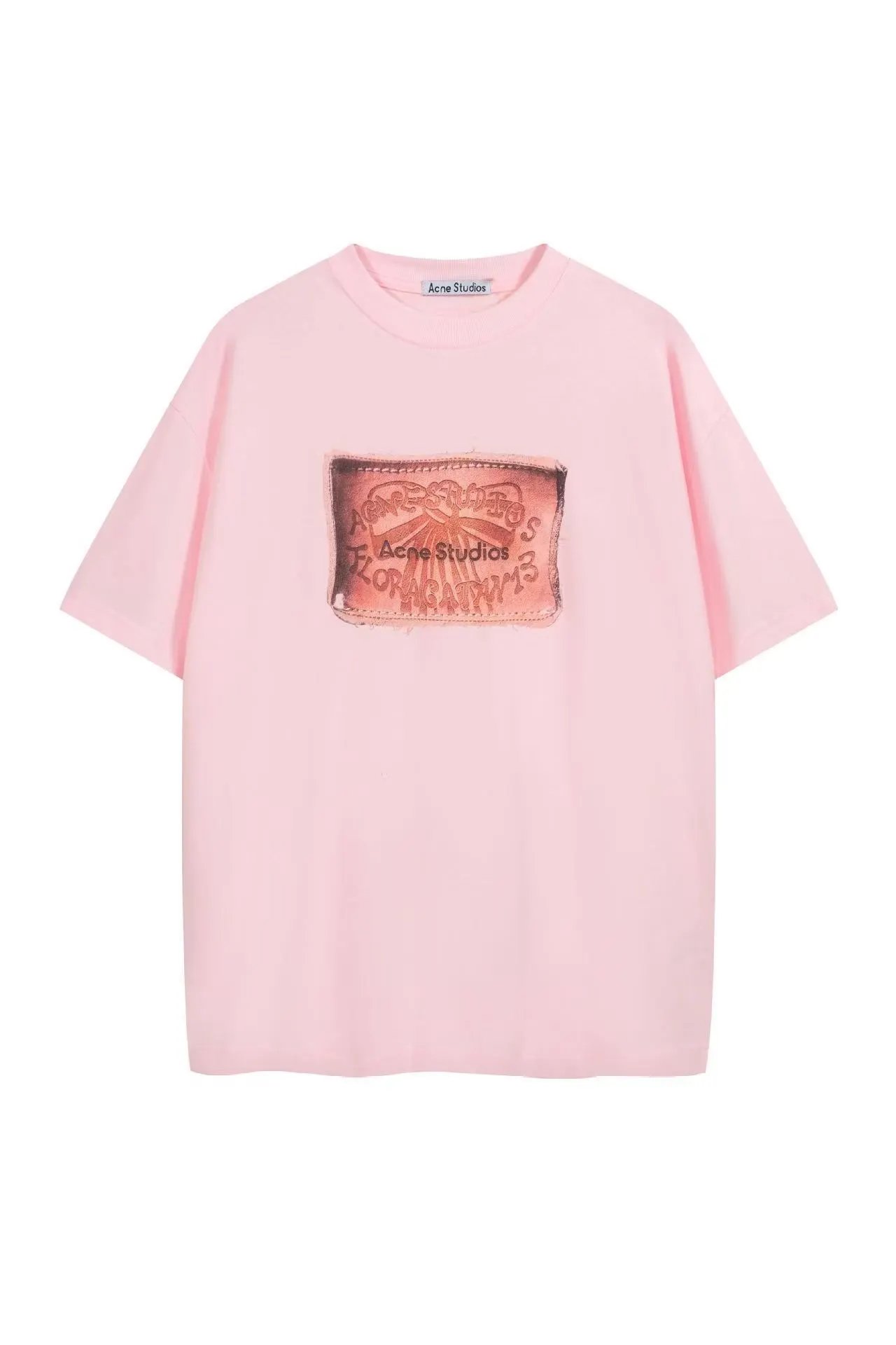 Acne Studios T-Shirts Embroidered Logo — 24