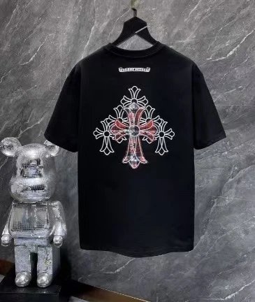 Chrome Hearts T-Shirts Embroidered Cross Graphic — 37