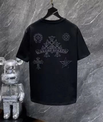 Chrome Hearts T-Shirts Embroidered Cross Graphic — 35