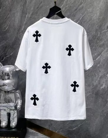 Chrome Hearts T-Shirts Embroidered Cross Graphic — 32