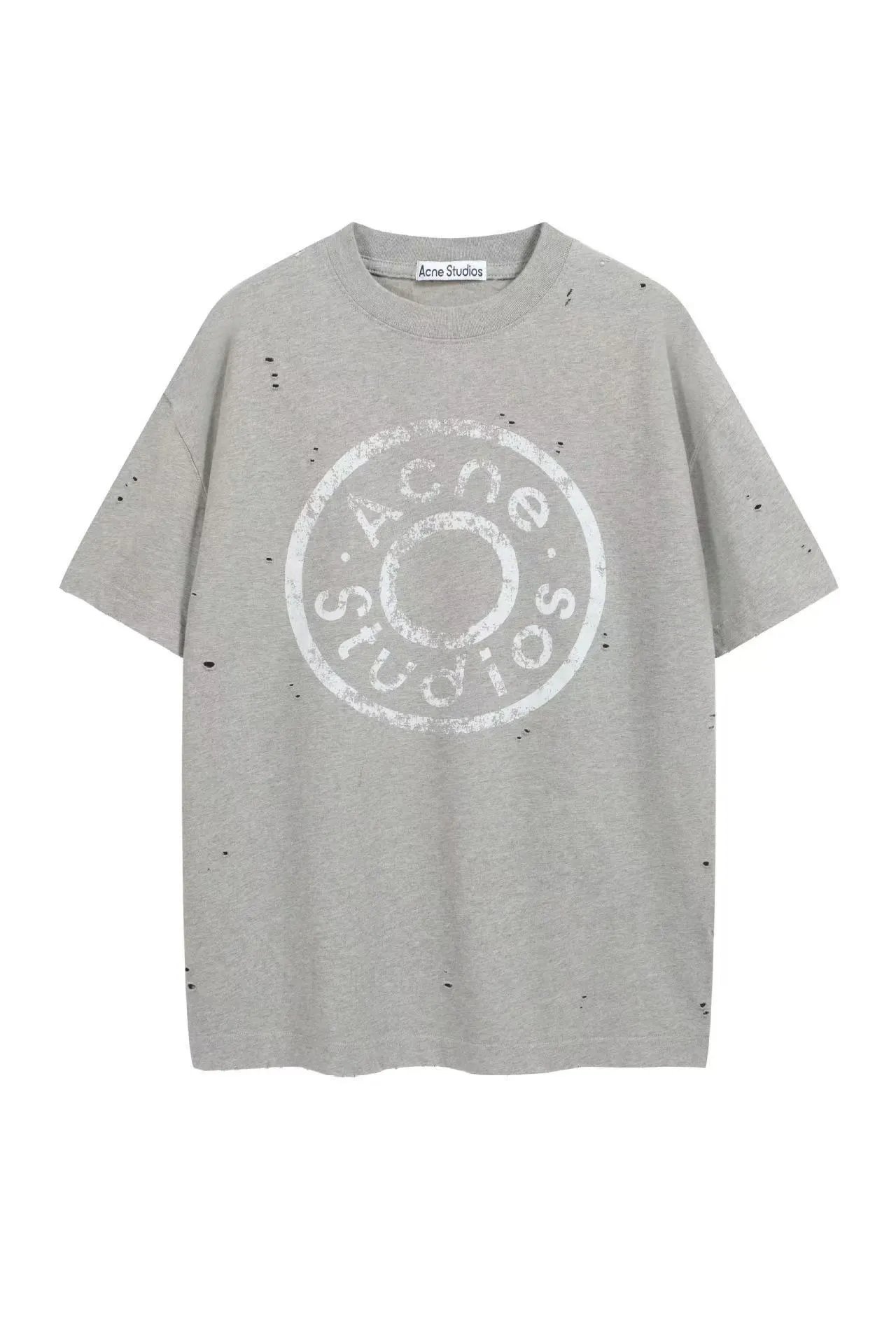 Acne Studios T-Shirts Embroidered Logo — 34