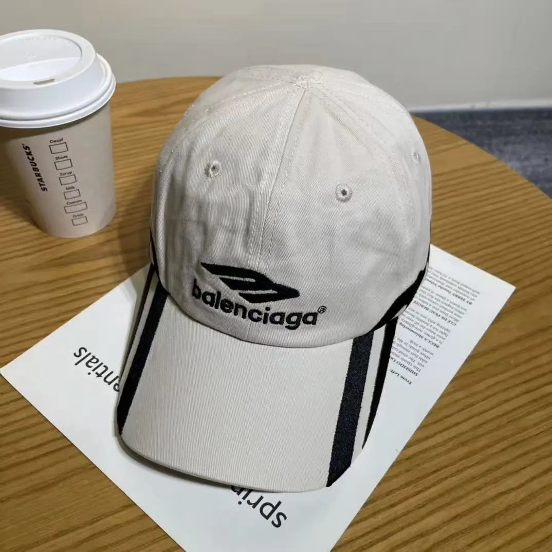 Unbranded Hats Embroidered Baseball Cap with Notched Brim — 28
