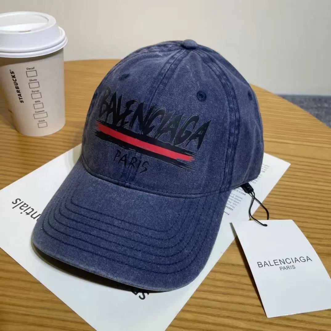 Unbranded Hats Embroidered Baseball Cap with Notched Brim — 36