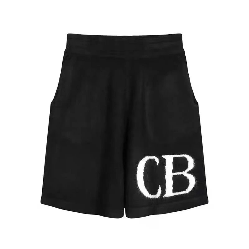 Cole Buxton Shorts CBX Logo Raw-Hem Sweat — 5