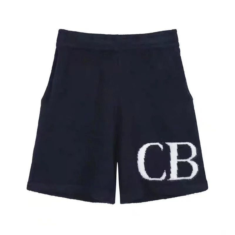 Cole Buxton Shorts CBX Logo Raw-Hem Sweat — 8