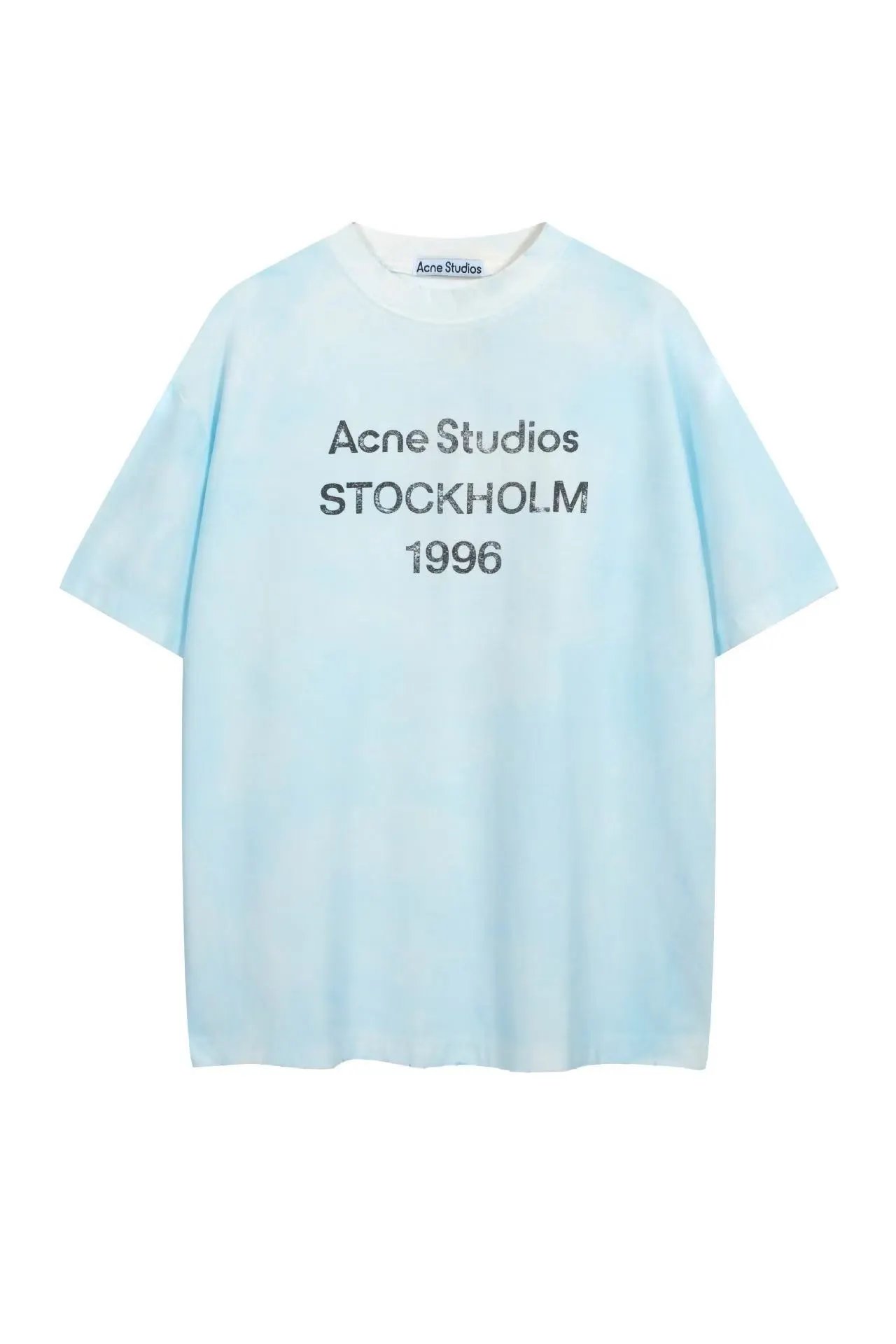 Acne Studios T-Shirts Embroidered Logo — AC