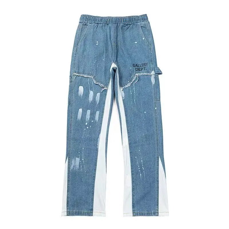 Gallery Dept. Jeans Distressed patchwork and paint-splatter designs — 21