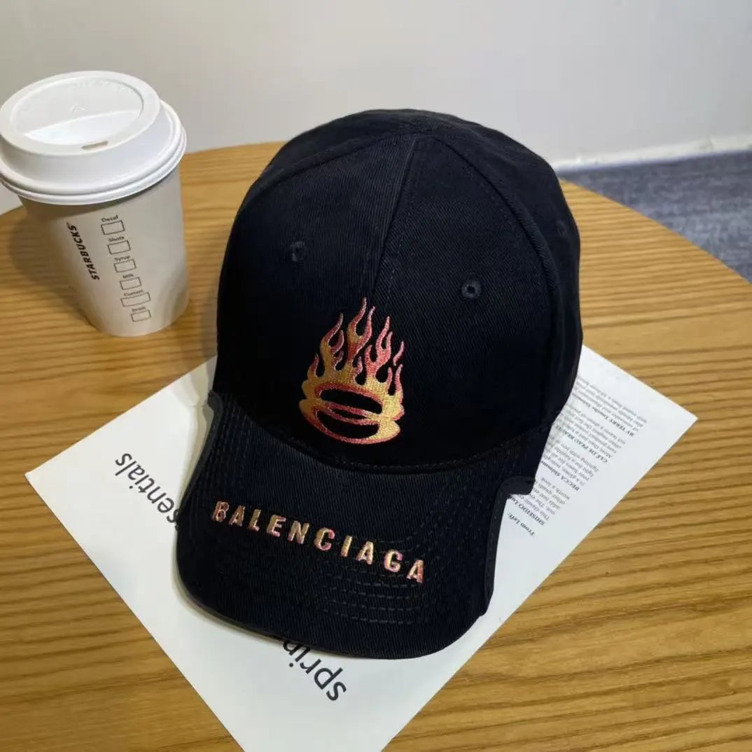 Unbranded Hats Embroidered Baseball Cap with Notched Brim — 15