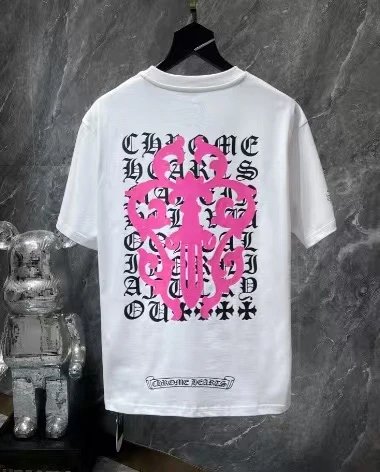 Chrome Hearts T-Shirts Embroidered Cross Graphic — 28