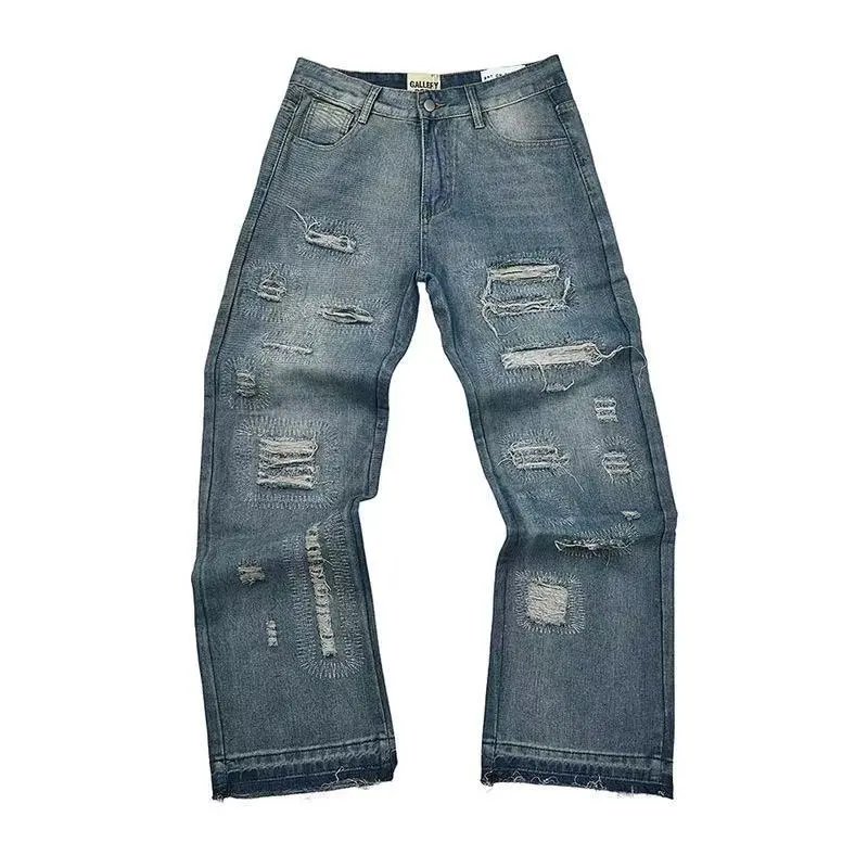 Gallery Dept. Jeans Distressed patchwork and paint-splatter designs — 28