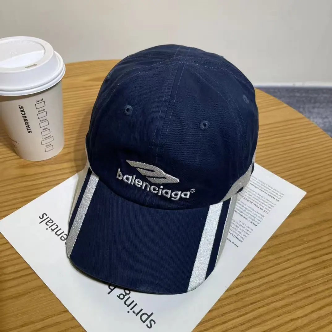 Unbranded Hats Embroidered Baseball Cap with Notched Brim — 31