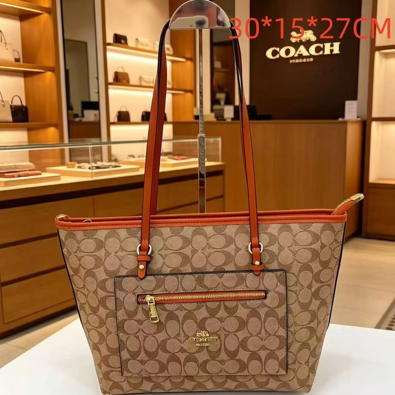 GUESS Shoulder Bags Monogram bag with triangle logo plaque — 32